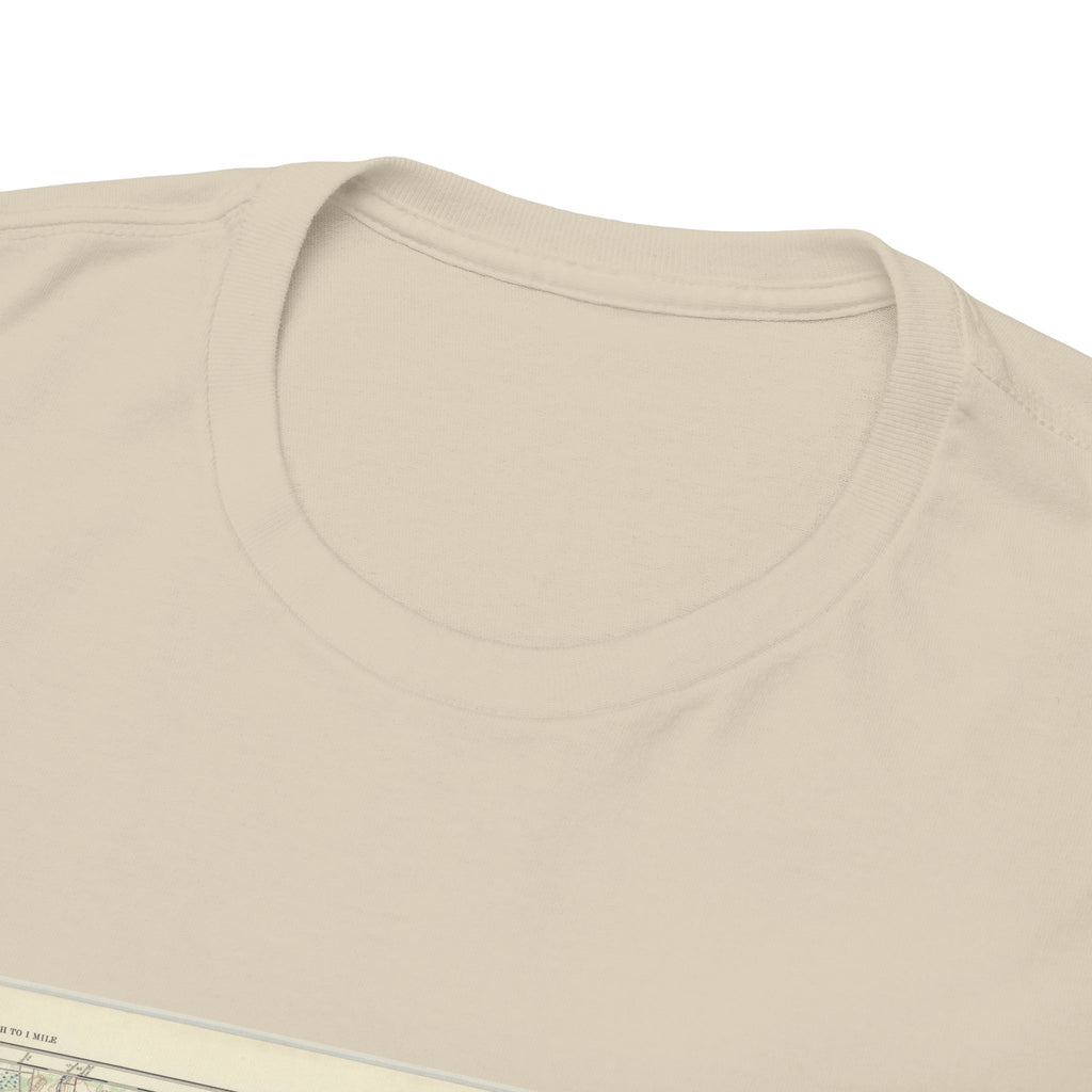 Kingston Vintage Map Unisex Tee